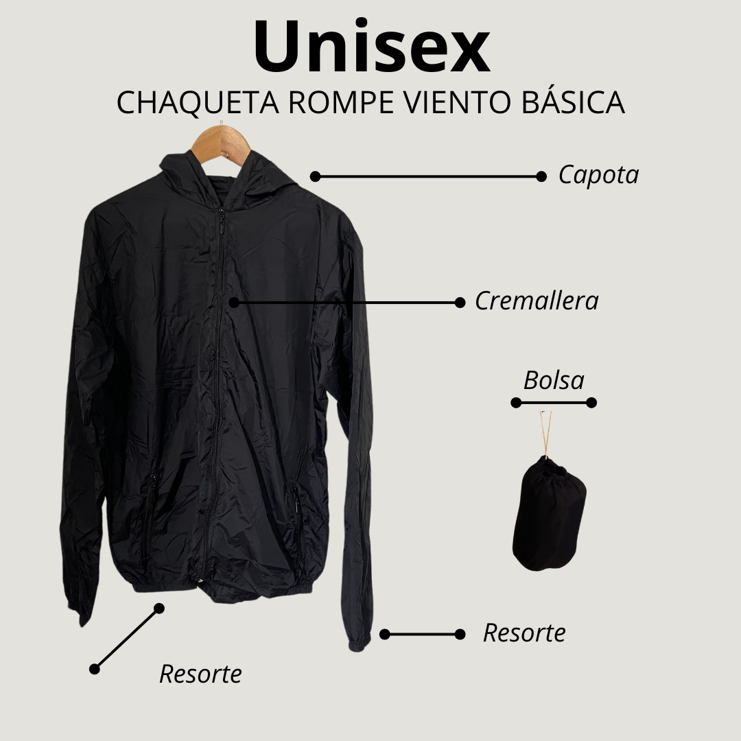 2 Chaquetas RompeViento Básica