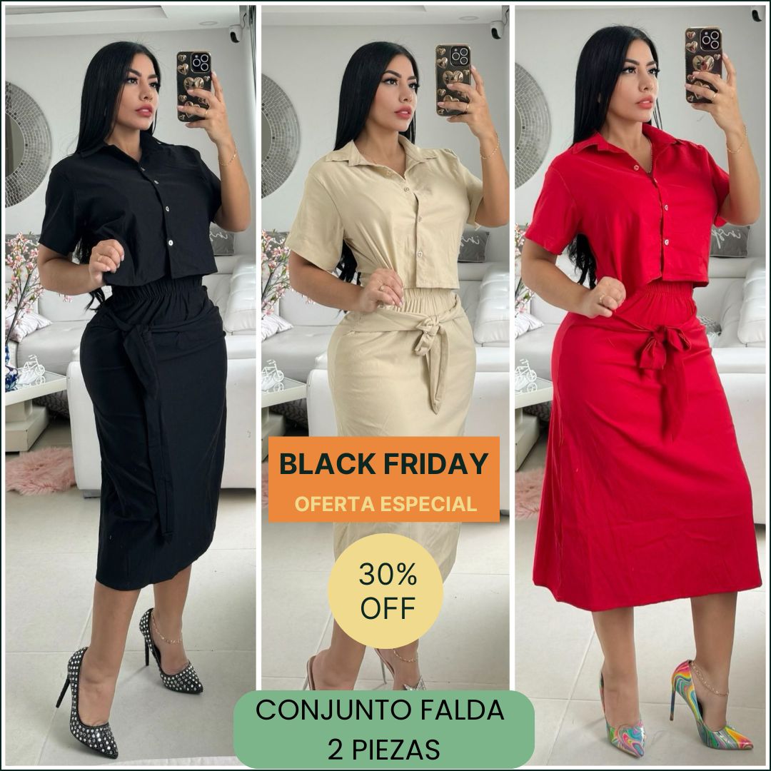 CONJUNTO DE FALDA 2 PIEZAS